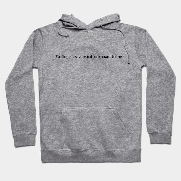 Failure Unknown (Light) Hoodie by Salvace
